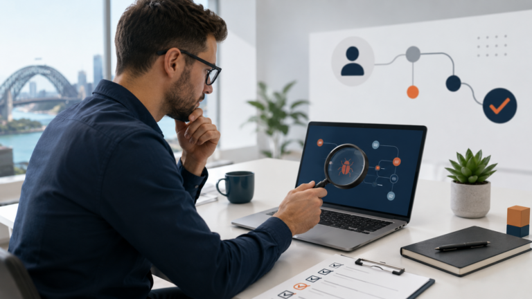 Inspecting code in a modern workspace